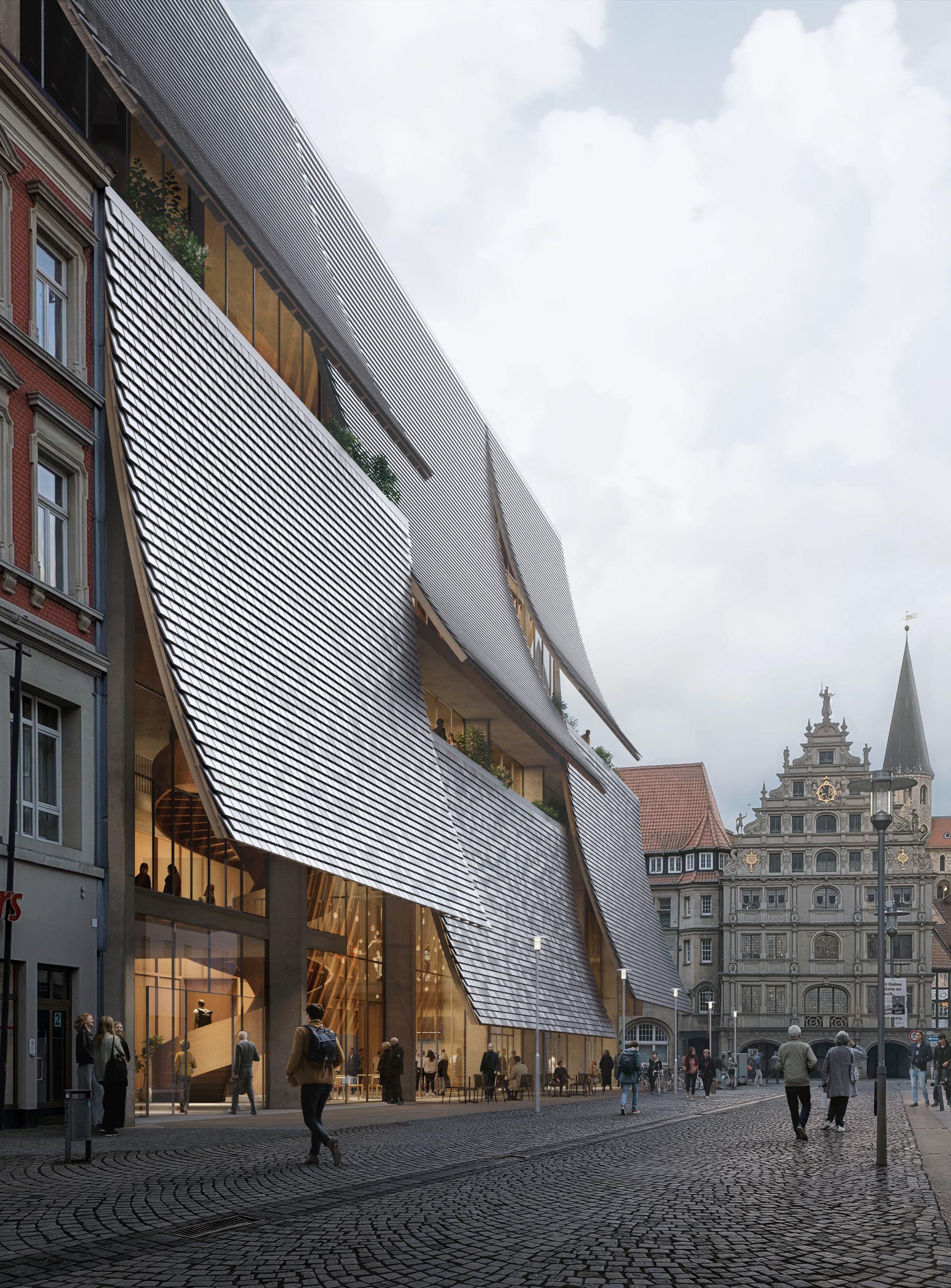Adeptが競争に勝ち、元倉庫をドイツのBraunschweigのHaus der Musikに変える