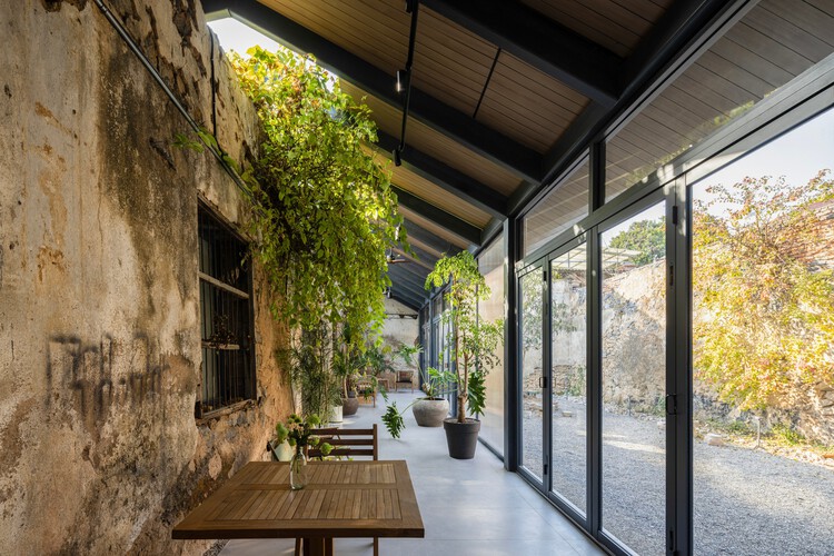 Sui County Hemei Center / Up Architecture-インテリア写真、中庭