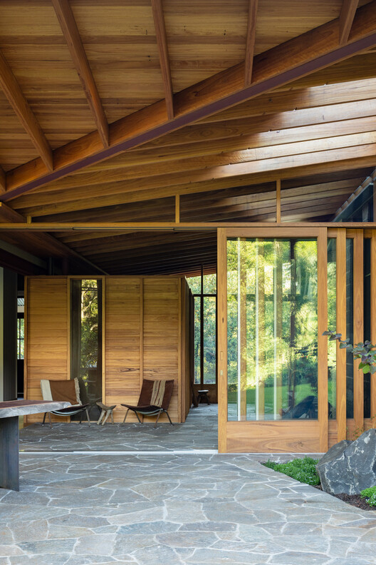 Zulaikha Laurence Tree Change House / Studio Zawa-インテリア写真、木材、ビーム