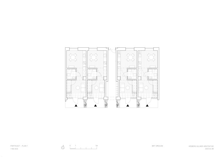 BRF Smedjan Courtyard Building and Gatehouse /HögbergGillnerArkitektur -Image 26 of 29
