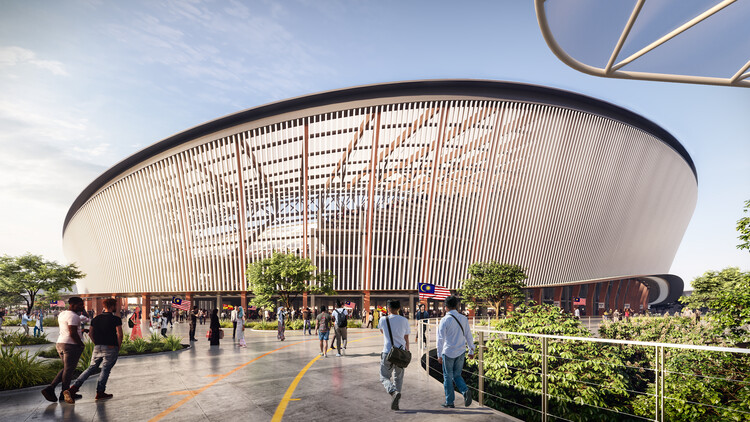 Populousは、マレーシアのShah Alam Sports Complexの再開発のデザインを明らかにします - 画像2/8