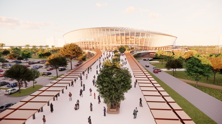 Populousは、マレーシアのShah Alam Sports Complexの再開発のデザインを明らかにします - 画像3/8