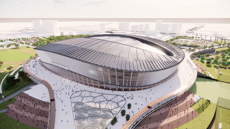 Populousは、マレーシアのShah Alam Sports Complexの再開発のデザインを明らかにします - 画像8/8