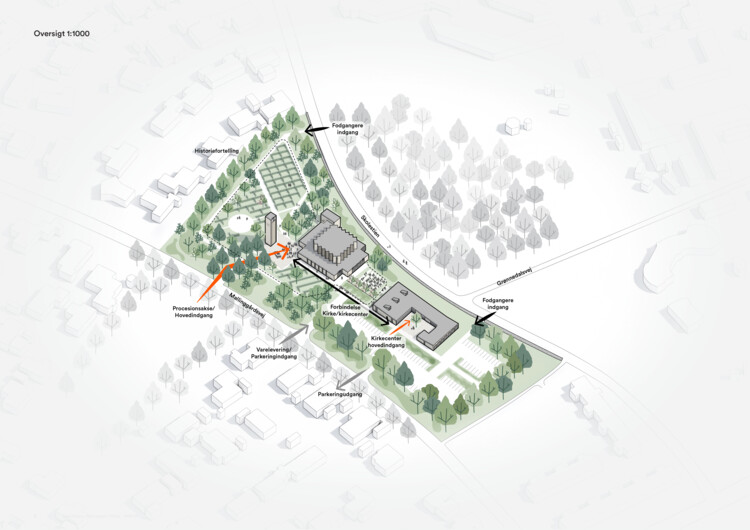 HøjvangenChurch / Henning Larsen + Espen Surnevik -Image 23 of 25