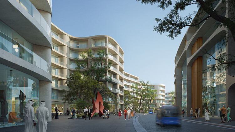 Zaha Hadid Architects Designs Sharjahのマスタープラン2キロメートルの中央のオアシスをフィーチャーした - 画像4 of 6