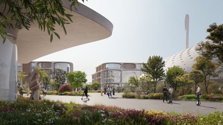 Zaha Hadid Architects Designs Sharjahのマスタープラン2キロメートルの中央のオアシスをフィーチャーした - 画像5/6