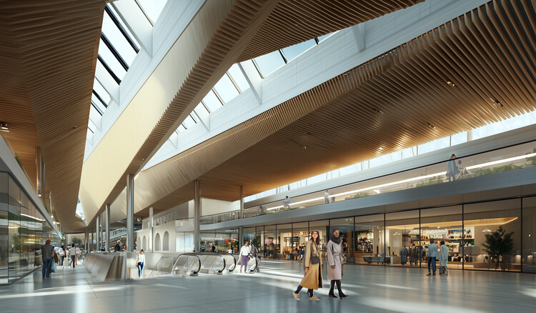 Zaha Hadid Architectsは、リトアニアのVilnius AirportにあるNew Arrivalsターミナルの競争に勝ちます - 画像5/8
