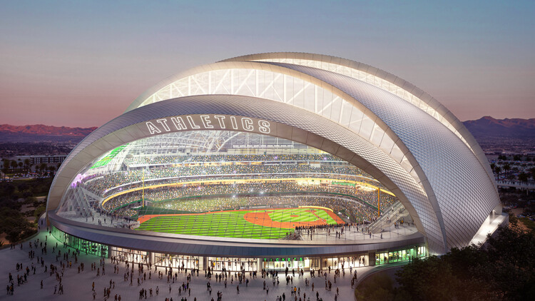 BigとHntbが設計した新しいAthletics Ballparkは、ラスベガスで地面を壊します-13の画像1