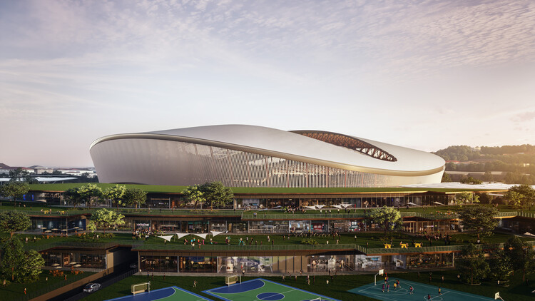 Populousは、マレーシアのShah Alam Sports Complexの再開発のデザインを明らかにします - 画像1/8