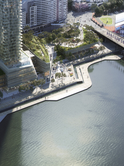 SnøhettaとHassell's Harborsideの再開発は、シドニーでのパブリックドメインの承認とともに前進します-Image3 of 4