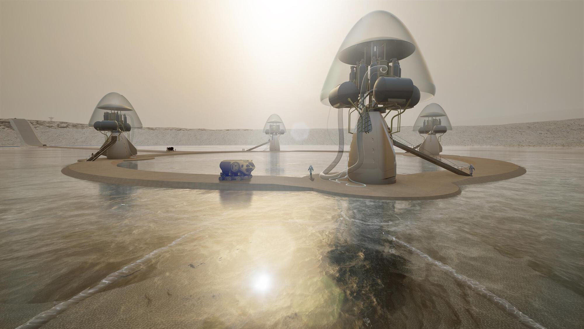 火星の水圏から森林のような都市まで：ヴェネツィア2025建築で発表された6つの急進的な都市ビジョンビエンナーレ