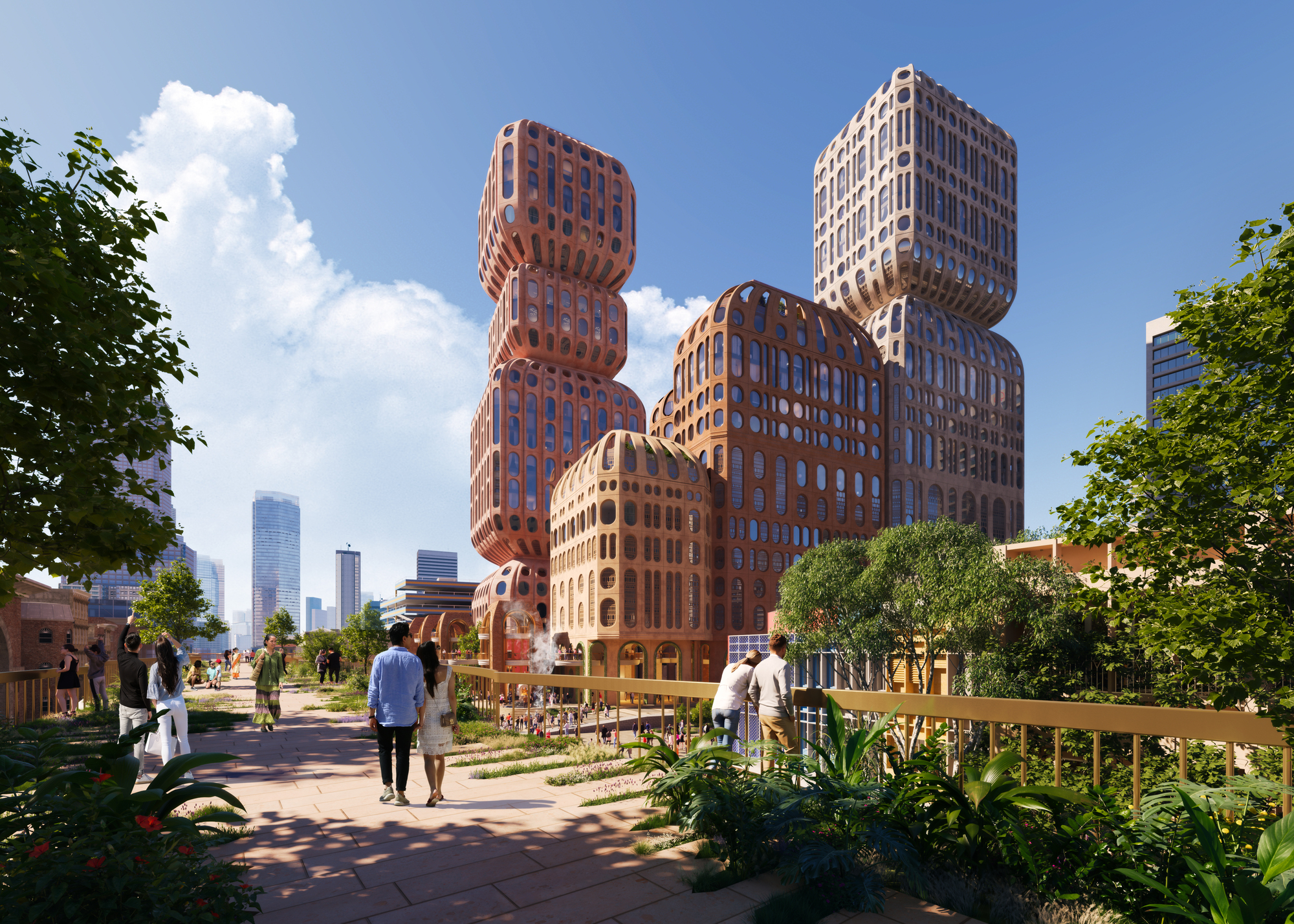 Heatherwick Studioは、タイのバンコクにある新しい「ランタンクォーター」をデザインします