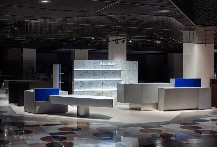   Lamarzocco Shinsegae Dept. Gangnam Store / RVMN-インテリア写真、リビングルーム、照明