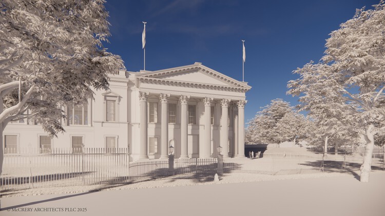 ホワイトハウスは、McCrery Architectsによって設計された新しいボールルームの計画を発表します-11/11の画像3