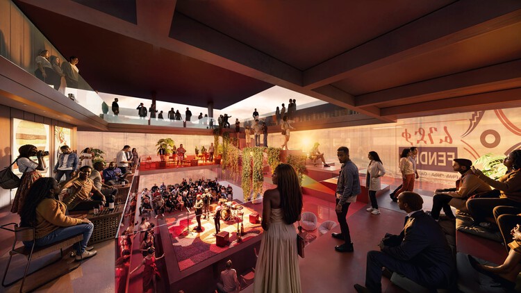 Carlo Ratti Associatiは、エチオピアのアディスアベバで新しい文化センターと屋外の舞台を紹介します - 画像3 of 4