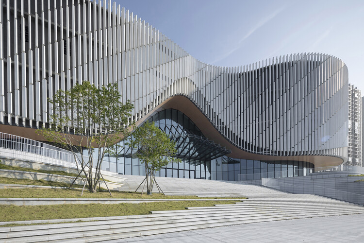 Yangjiang Cultural Center / Architectural Design＆Research Institute of Scut + Yifang Design Group -Exterior Photography