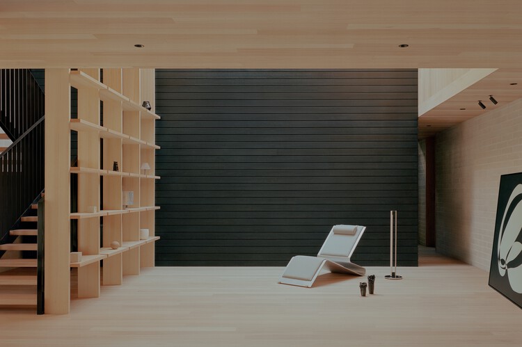 Echo House / Parabolica-インテリア写真、木