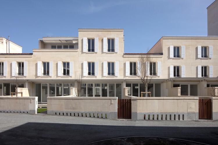 LeséchoppesBastideHousing / Eliet＆Lehmann Architectes-外観写真、コンクリート、バルコニー