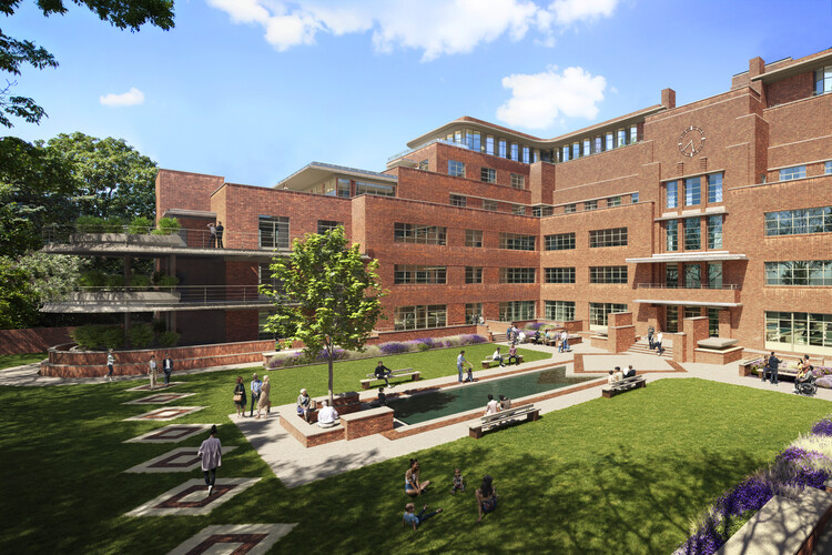 SPPARC Studioは、ロンドンの元Ravenscourt Park Hospitalの住宅転換のためのデザインを発表します - イメージ1/7
