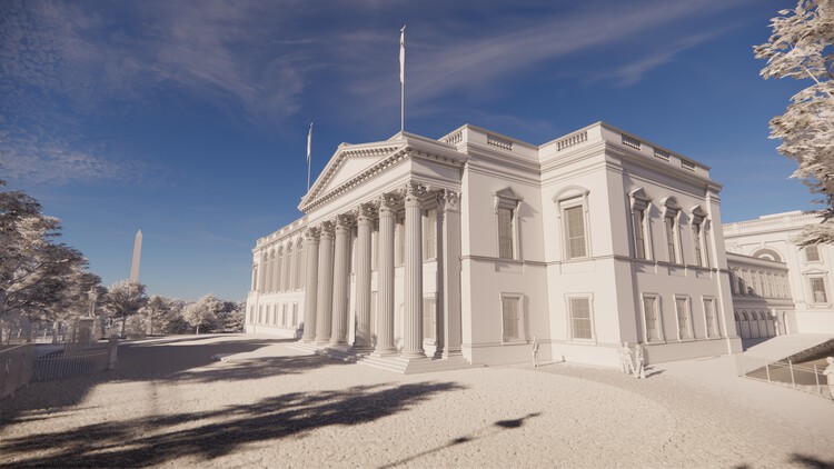 ホワイトハウスは、McCrery Architectsによって設計された新しいボールルームの計画を発表します-11/11の画像1